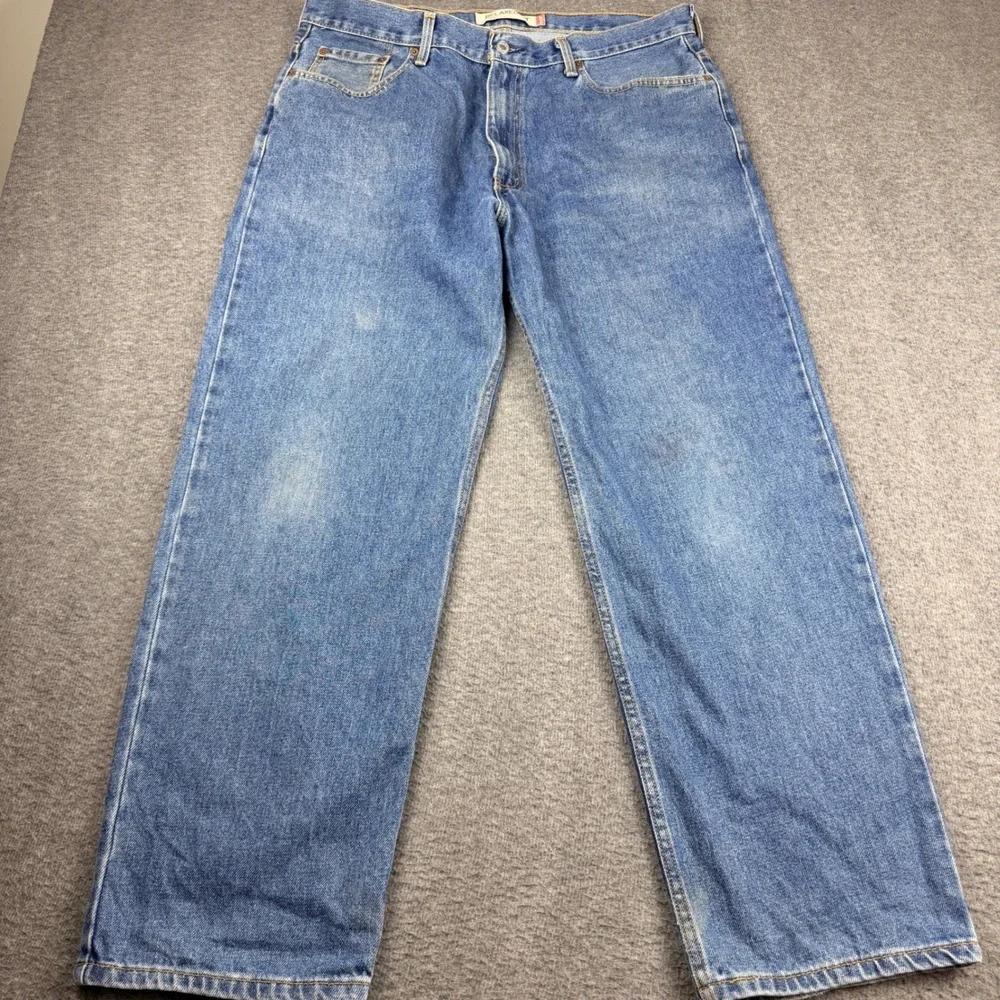 Levi's 550 Relaxed Fit Men's Jeans 38x30 Medium Wash‎ Blue Denim 550-0216